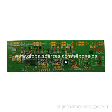 PCB Boards With 4-layer Multilayer, Immersion Gold-plated Surface and 0.25mm Minimum Hole Size